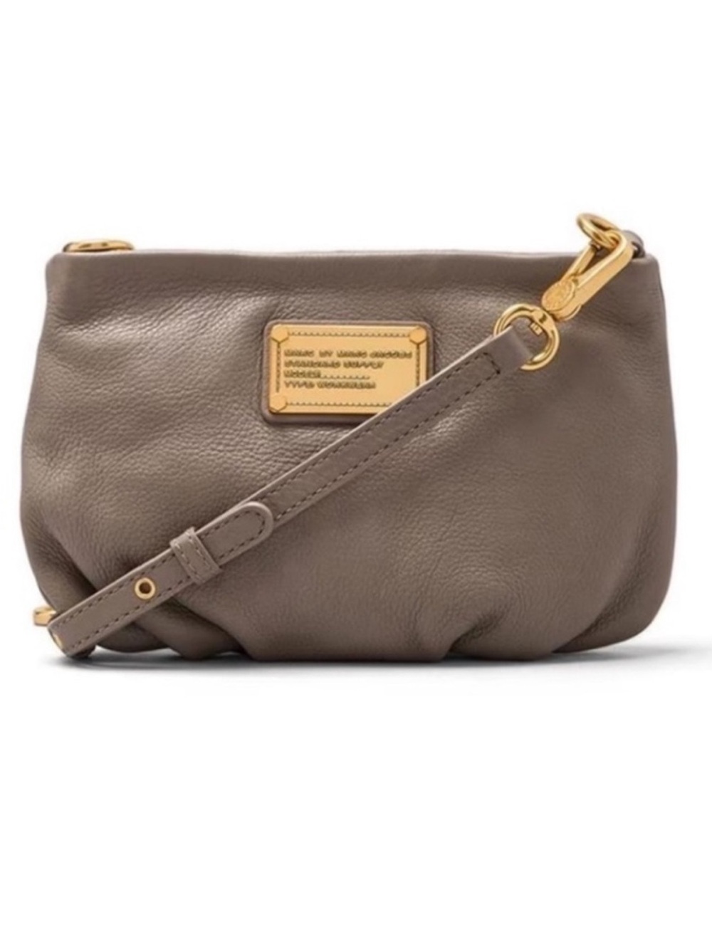 Marc by‎ Marc Jacobs Classic Q Percy 0020 Crossbody Bag Warm Zinc small